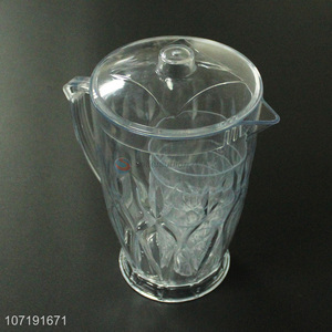 High Quality Modern Plastic Cold Water Jug With Lid