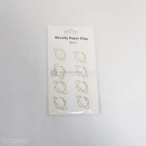 Fashion Design 8 Pieces Paper Clip Bookmarks