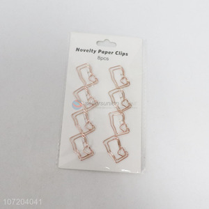 Best Sale 8 Pieces Novelty Paper Clip Bookmarks