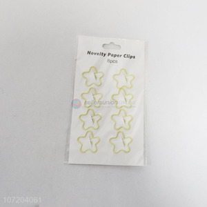 Fashion 8 Pieces Novelty Paper Clip Bookmarks