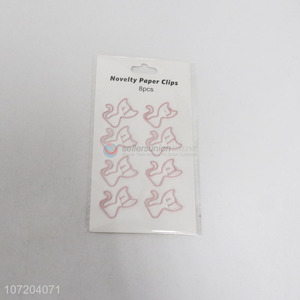 Hot Selling 8 Pieces Paper Clip Bookmarks