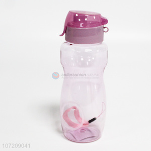 Factory direct sale clear portable plastic sport water bottle