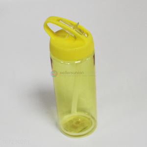 Premium quality 600ml plastic water bottle portable sports bottle