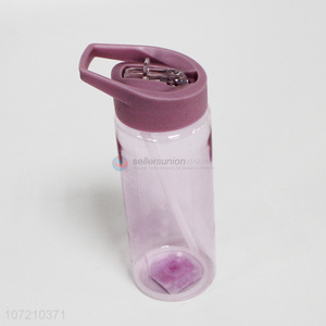 Suitable price 600ml food grade plastic water bottle