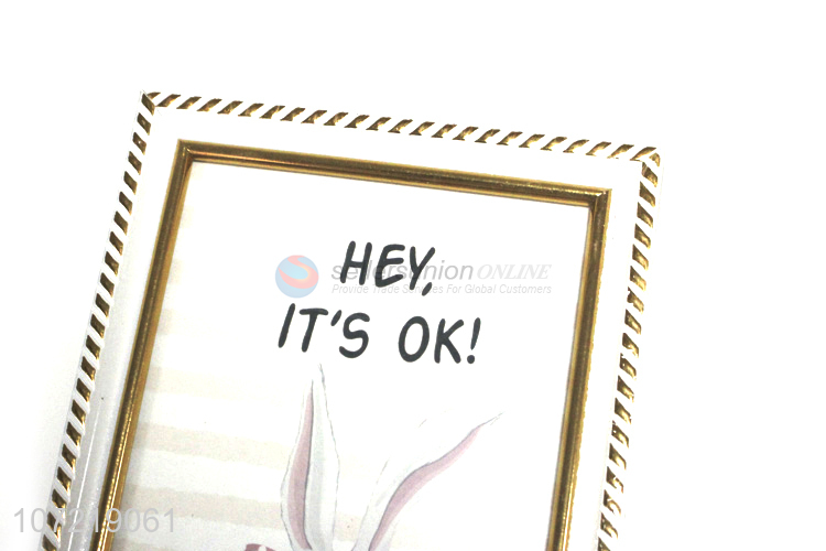 Factory Wholesale Plastic Photo Picture Frame For Table Decoration