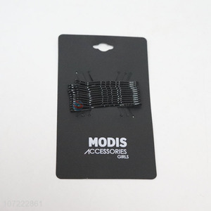 Hot selling black bobby pins metal hairpins wire hairpins for women and girls