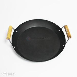 New product cast iron nonstick pans with double handle