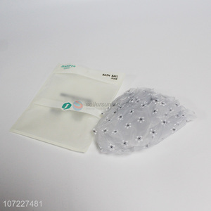 Low price fashion floral plastic showe cap plastic bath cap