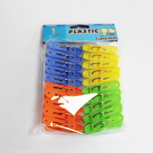 Competitive price 20pcs plastic clothespin for promotions