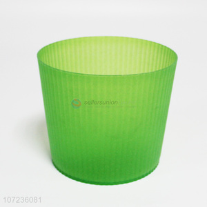 Hot sale green plastic storage bin ground trash bin