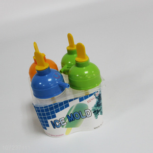 Custom 4-Group Plastic Popsicle Mold Ice Sucker Mould