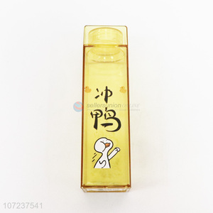 Cartoon Printing Square Water Bottle Fashion Sport Bottle