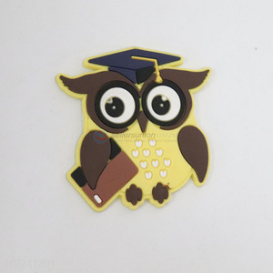 High sales ute cartoon animal owl shaped key accessories key pendant