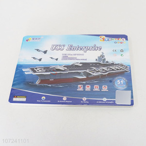 Competitive price intelligent 3D uss enterprise puzzle children DIY toy