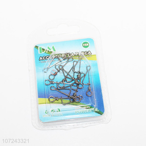 High quality fishing gear iron strengthened fishing pin set