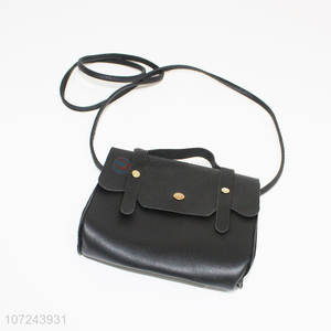 Factory wholesale black handbag lady messenger bag
