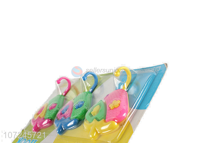 Wholesale colorful cartoon plastic sticky hooks wall hooks