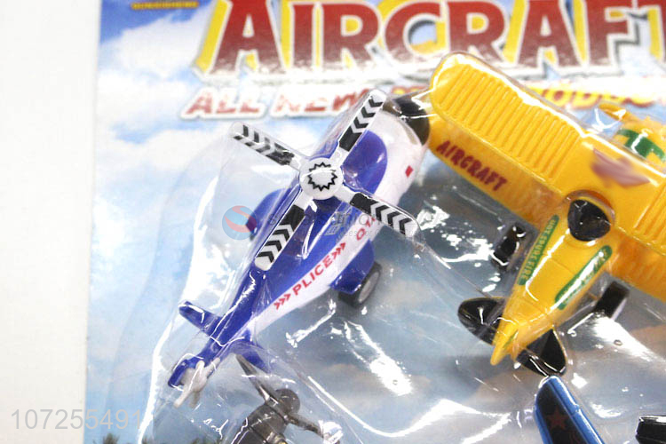 Best Price Plastic Pull Back Vehicle Model Aircraft Toy