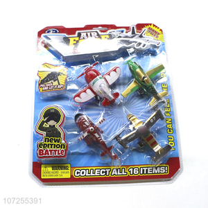 Top Quality Kids Plastic Model Airplane Toy Set