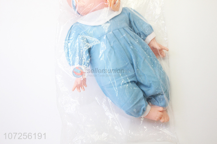 New Design Little Baby Doll Toy With Pacifier And Sound