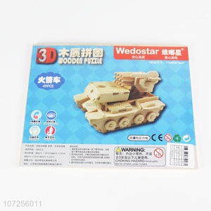 Good Sale 3D Wooden Puzzle Toy DIY Educational Toy