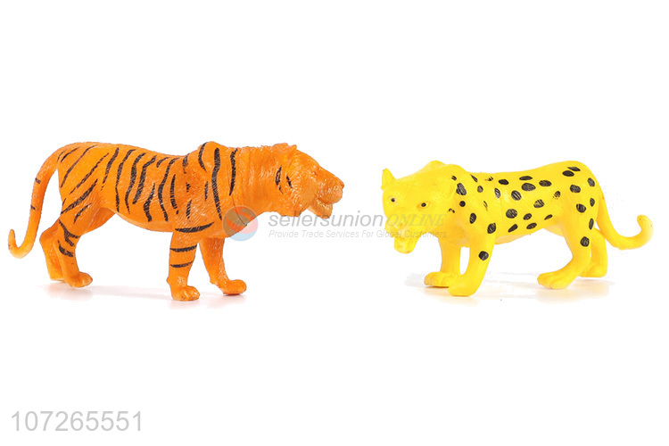 Good Quality Plastic Simulation Wild Animal Set Kids Animal Toy