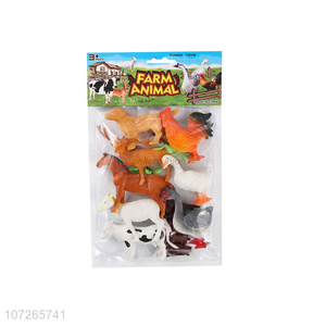 Wholesale Children'S Educational Toys Plastic Farm Animal Toy For Sale