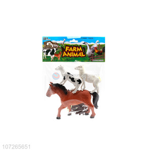 Hot Selling Farm Animals Toys Palstic Toy Animal Models Education Toy