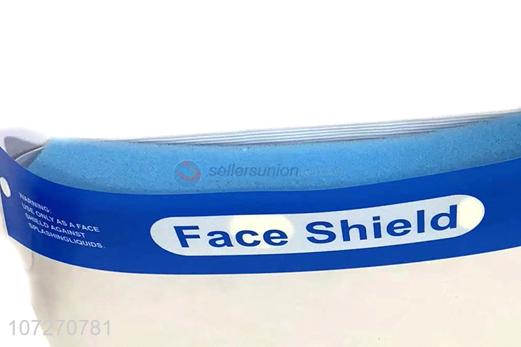 Lowest Price Plastic Protective Face Shields Safety Pvc Face Mask