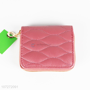 Wholesale Ladies Purse Fashion Card Holder With Zipper