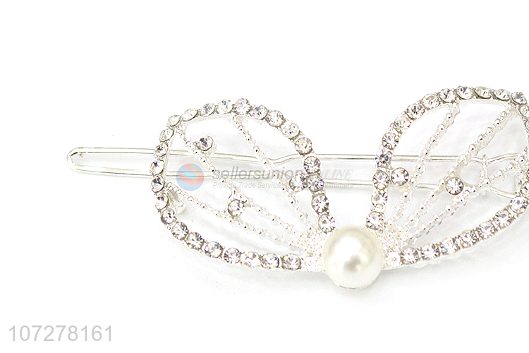 Best Quality Pearl Frog Buckle Clip Alloy Snap Clip