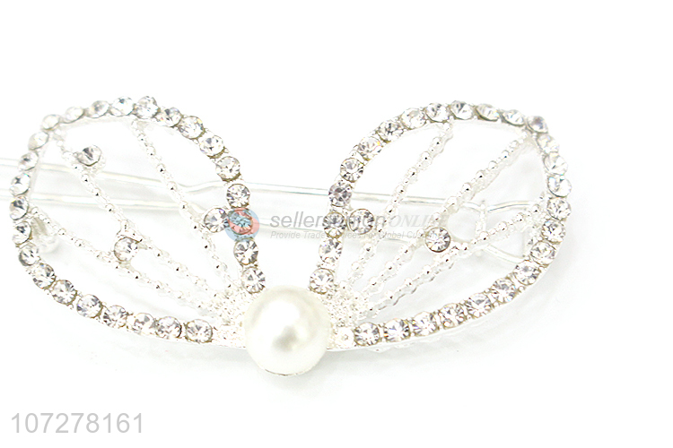 Best Quality Pearl Frog Buckle Clip Alloy Snap Clip