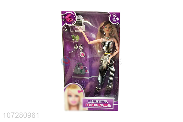 Best Selling Solid Body Doll With Accessories Set