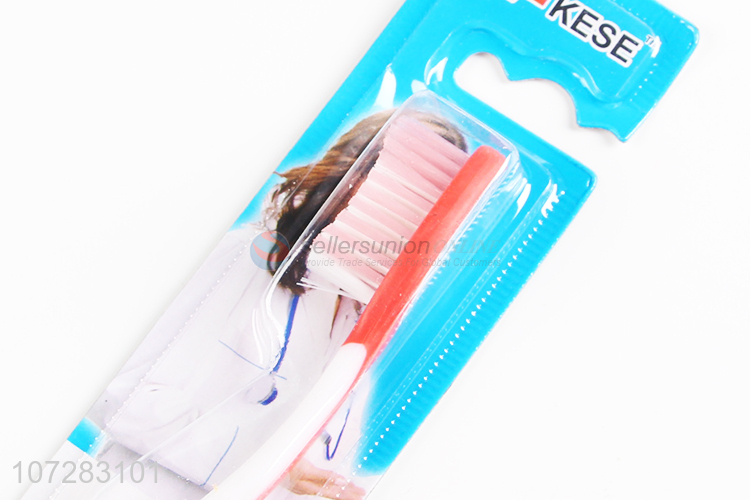 Latest style colorful fashion home use plastic adult toothbrush