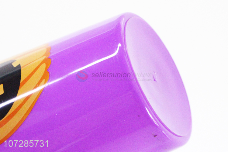 Factory Wholesale Reusable Pumpkin Pattern Halloween Plastic Cup