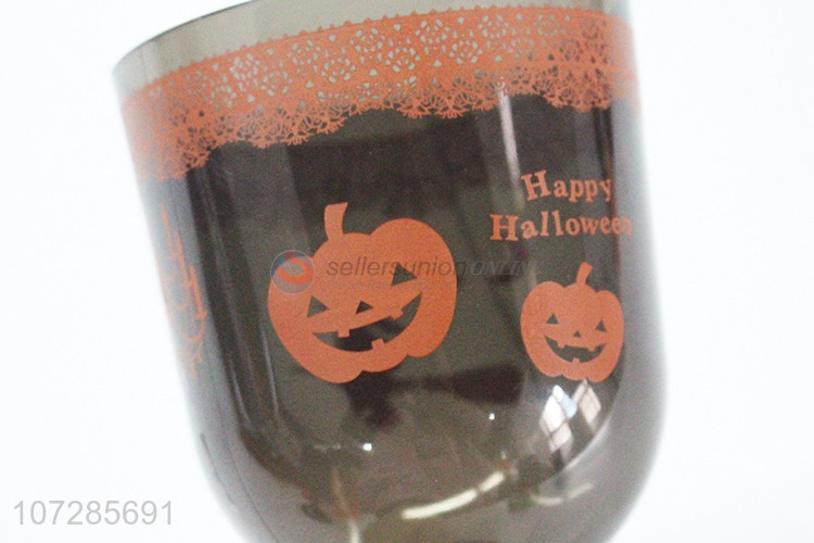 Best Sale Festival Funny Cup Halloween Plastic Cups Pumpkin Pattern Goblet