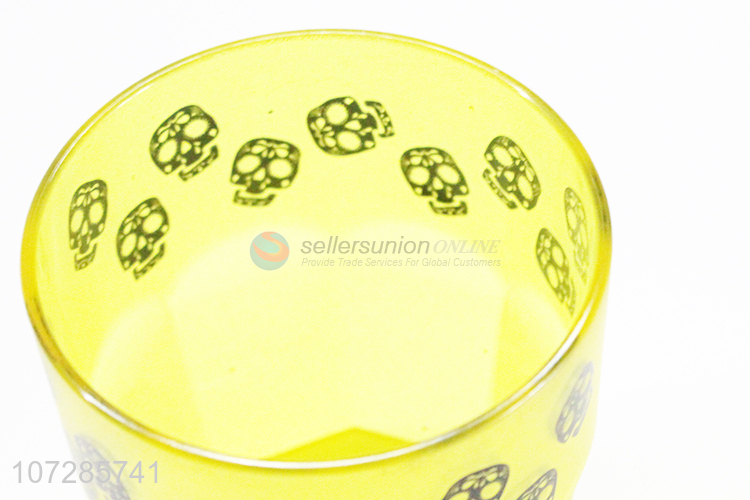 Reasonable Price Unbreakable Reusable Food Grade Plastic Skull Cup