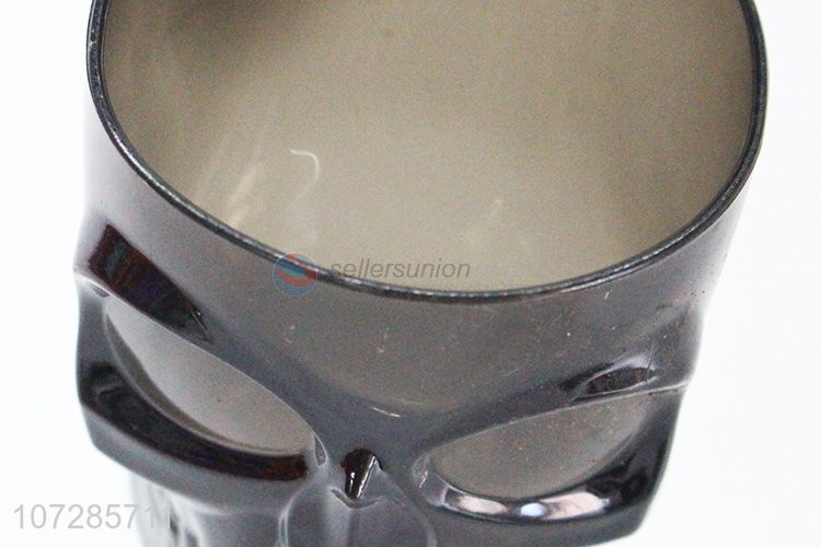 New Design Plastic Halloween Skull Goblet Plastic Cup