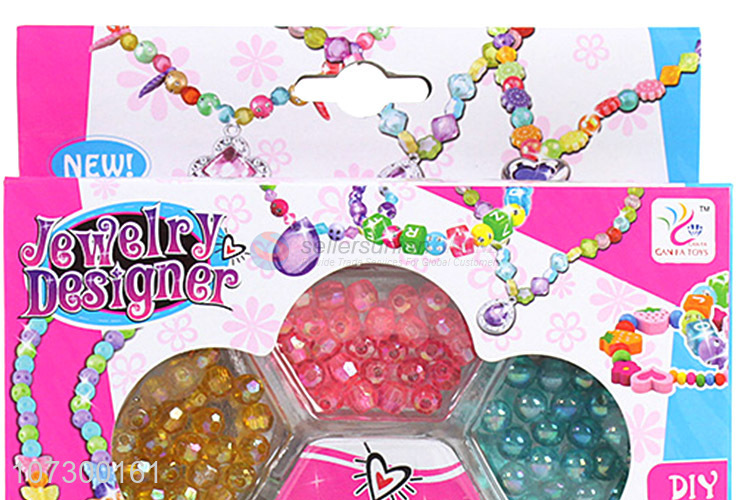 Creative Design Jewelry Beading Toys Diy Beads Toy Set