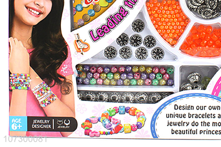 Contracted Design Girls Gift Diy Jewelry Beads Play Set Toys