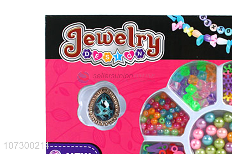 Factory Price Newly Beads Play Set Diy Jewelry Toys For Girls