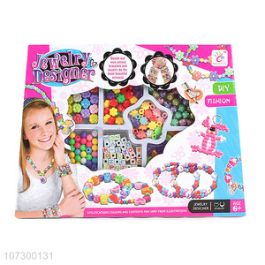 Best Price Children Education Toys Diy Bead Kids Crafts Bead Jewelry Sets