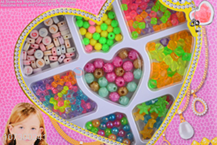 High Sales Children Education Toys Diy Bead Kids Crafts Bead Jewelry Sets Kids