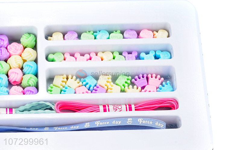 Hot Sale Girl Diy Beads Jewelry Sets Kid Toys For Girls