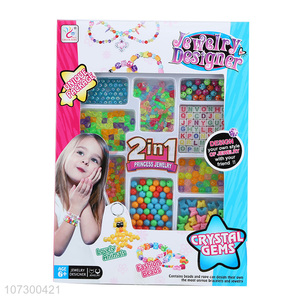 Factory Price Kids Diy Jewelry Bead Kit Toy Set Girl Toys