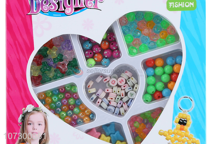 Fashion Funny Educational Girl Gift Jewelry Toys Diy Beads For Kids