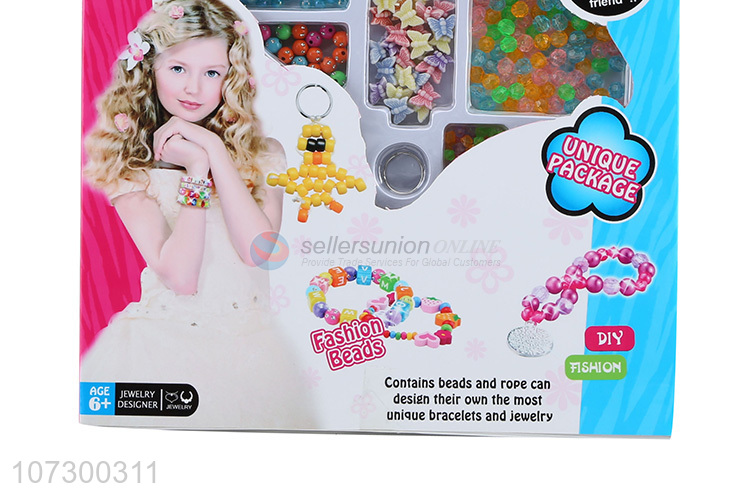 Good Factory Price Plastic Beads Jewelry Set Diy Kid Beads Toy
