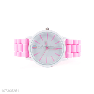 New Arrival Ladies Silicone Watches Colorful Wrist Watch