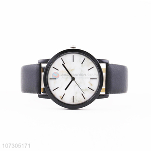 Custom PU Watchband Fashion Watches Ladies Wristwatch