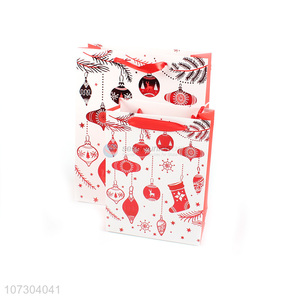 Good selling christmas style gift packaging bags